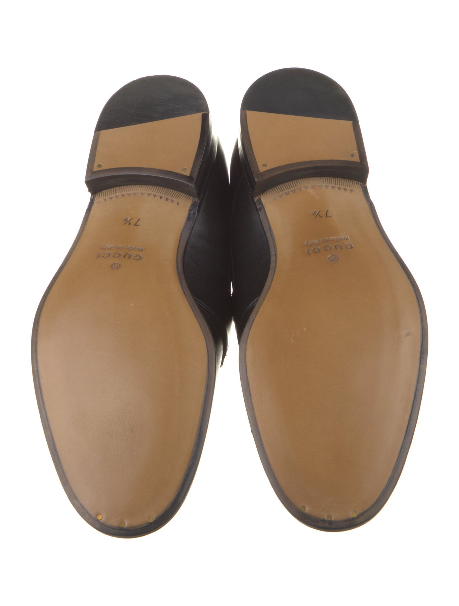 Gucci Leather Dress Loafers
